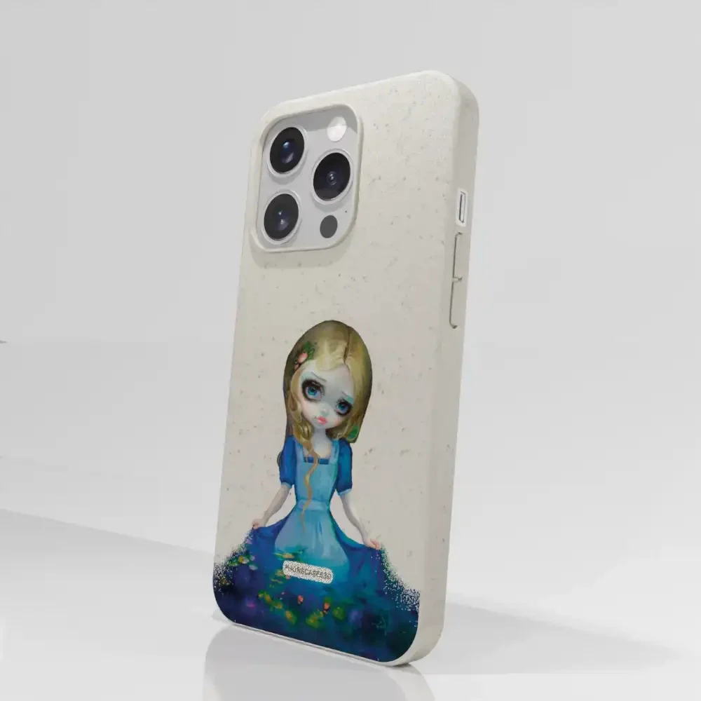 Jasmine Becket Official Compostable Phone Case Design Alice in Monets Lillies - Image 66