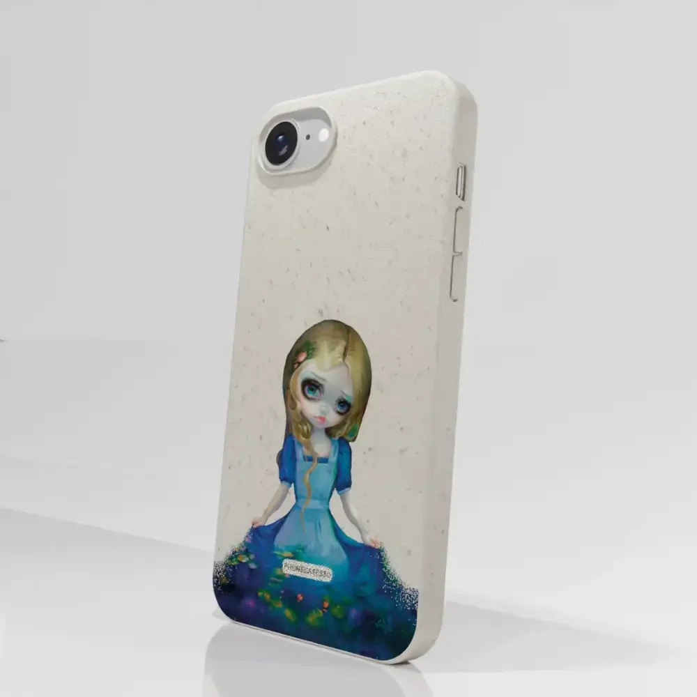 Jasmine Becket Official Compostable Phone Case Design Alice in Monets Lillies - Image 69