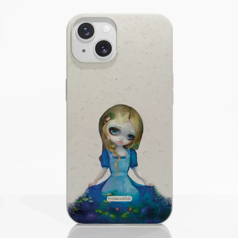 Jasmine Becket Official Compostable Phone Case Design Alice in Monets Lillies - Image 7