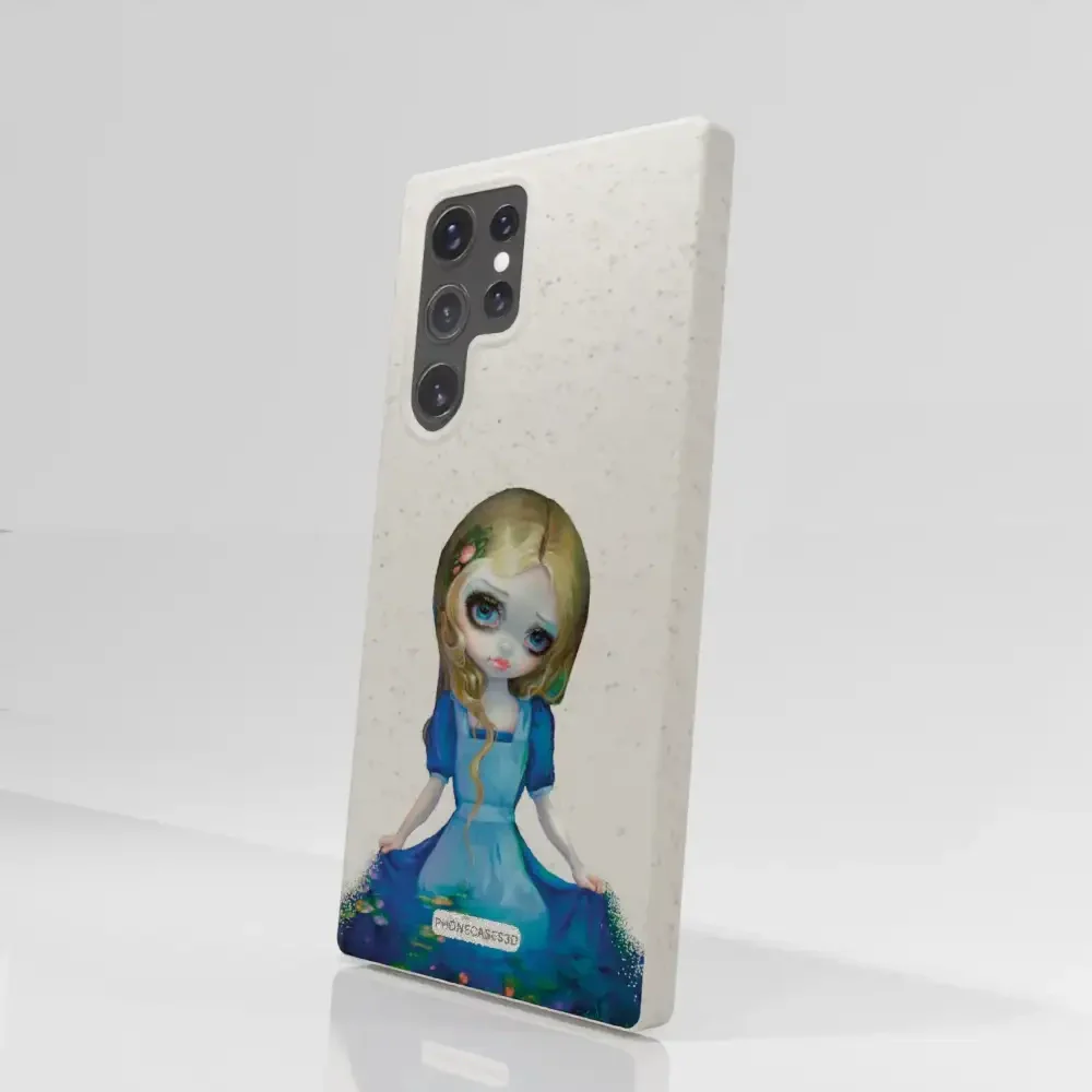 Jasmine Becket Official Compostable Phone Case Design Alice in Monets Lillies - Image 78