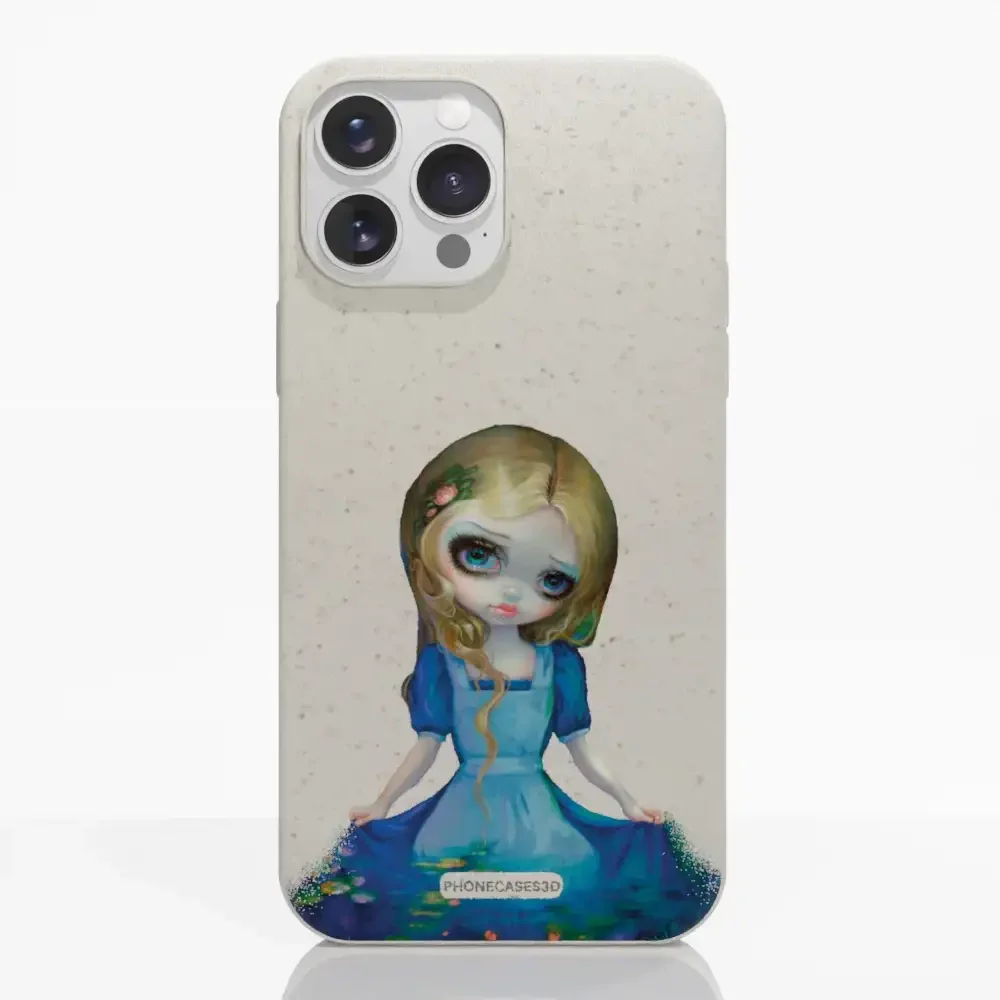 Jasmine Becket Official Compostable Phone Case Design Alice in Monets Lillies - Image 9