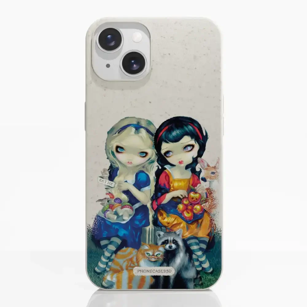 Jasmine Becket Official Compostable Phone Case Design Alice & Snow White - Image 10