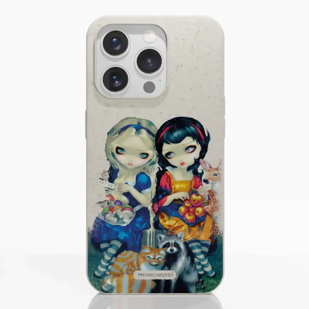 Jasmine Becket Official Compostable Phone Case Design Alice & Snow White - Image 21
