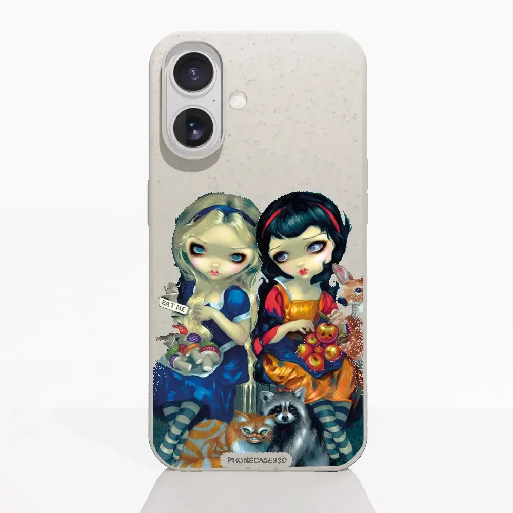 Jasmine Becket Official Compostable Phone Case Design Alice & Snow White - Image 23