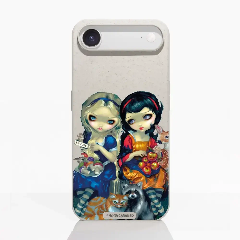 Jasmine Becket Official Compostable Phone Case Design Alice & Snow White - Image 24