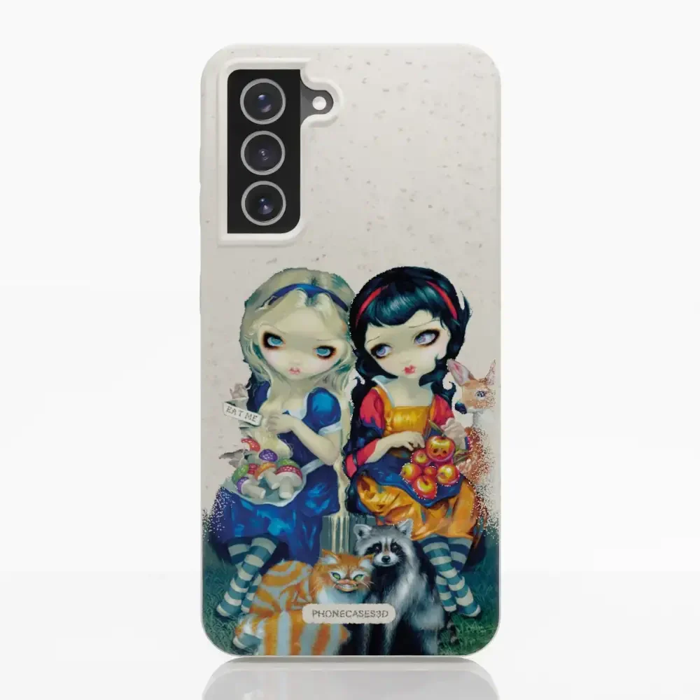 Jasmine Becket Official Compostable Phone Case Design Alice & Snow White - Image 28