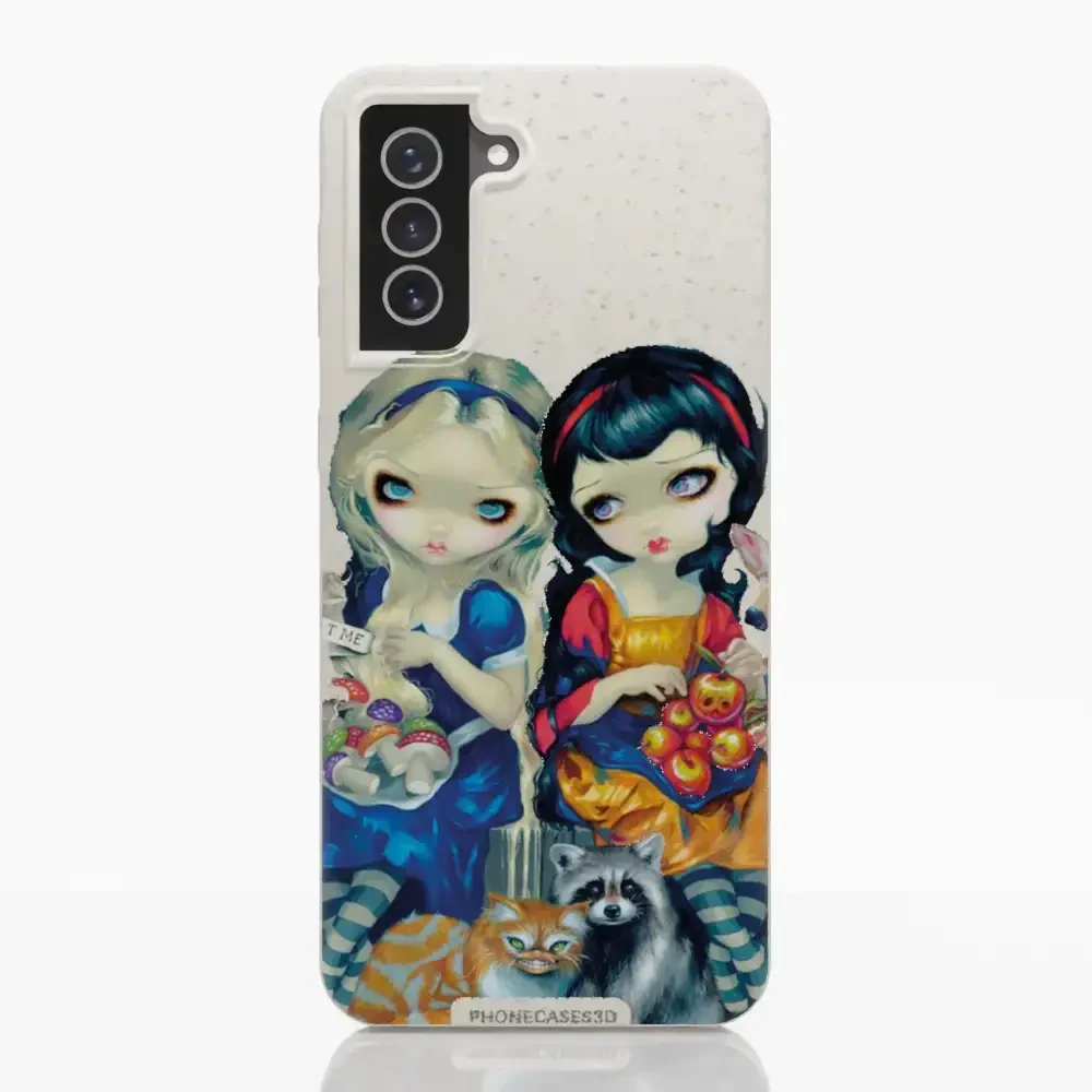 Jasmine Becket Official Compostable Phone Case Design Alice & Snow White - Image 29