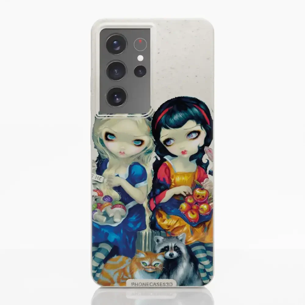 Jasmine Becket Official Compostable Phone Case Design Alice & Snow White - Image 30