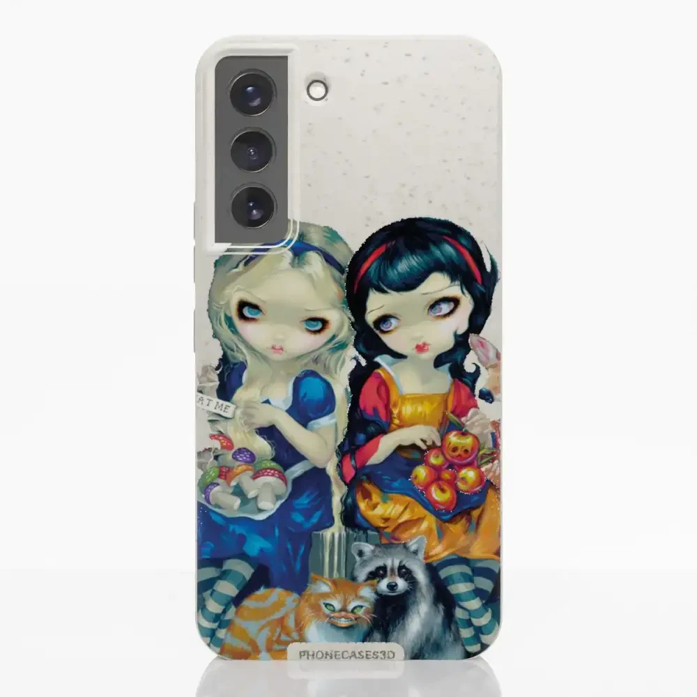 Jasmine Becket Official Compostable Phone Case Design Alice & Snow White - Image 32
