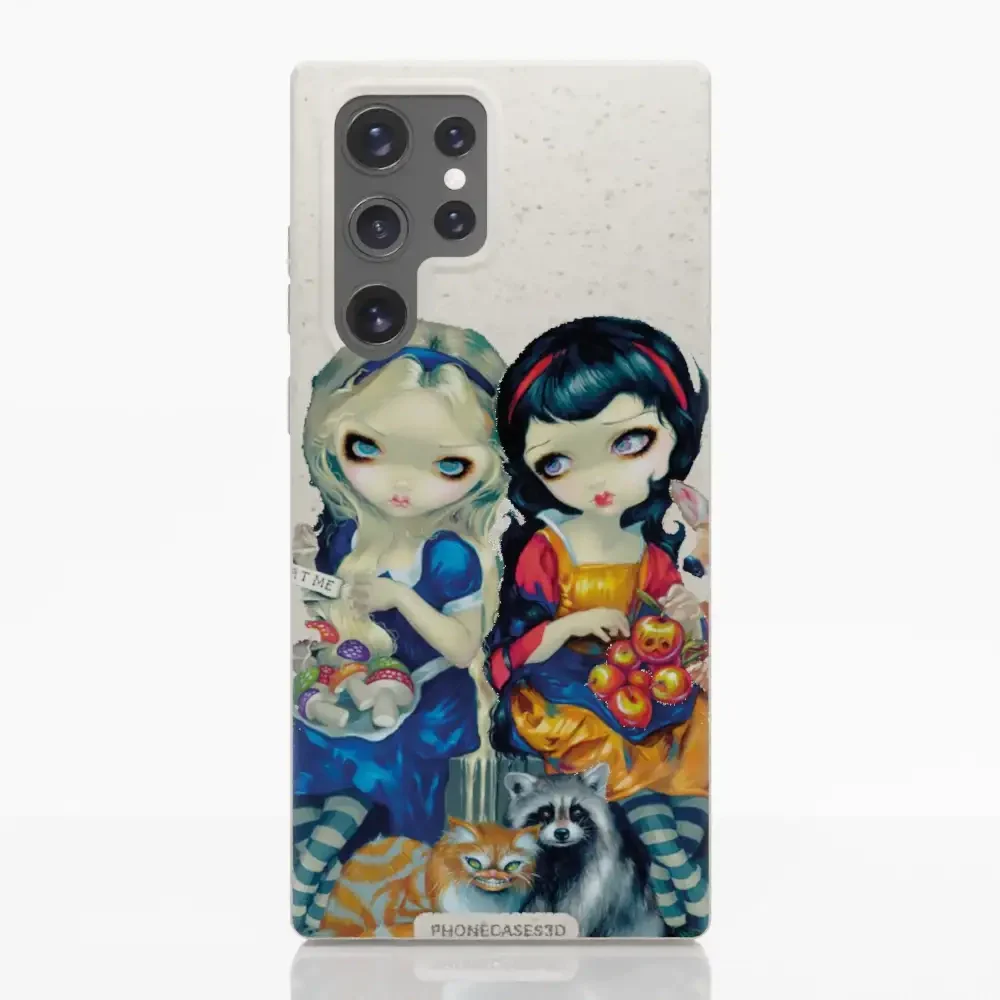 Jasmine Becket Official Compostable Phone Case Design Alice & Snow White - Image 33