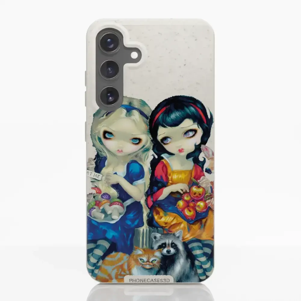 Jasmine Becket Official Compostable Phone Case Design Alice & Snow White - Image 41