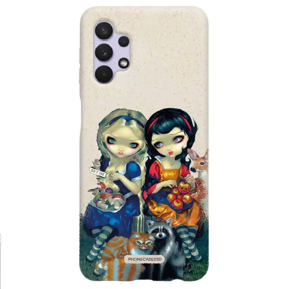 Jasmine Becket Official Compostable Phone Case Design Alice & Snow White - Image 43