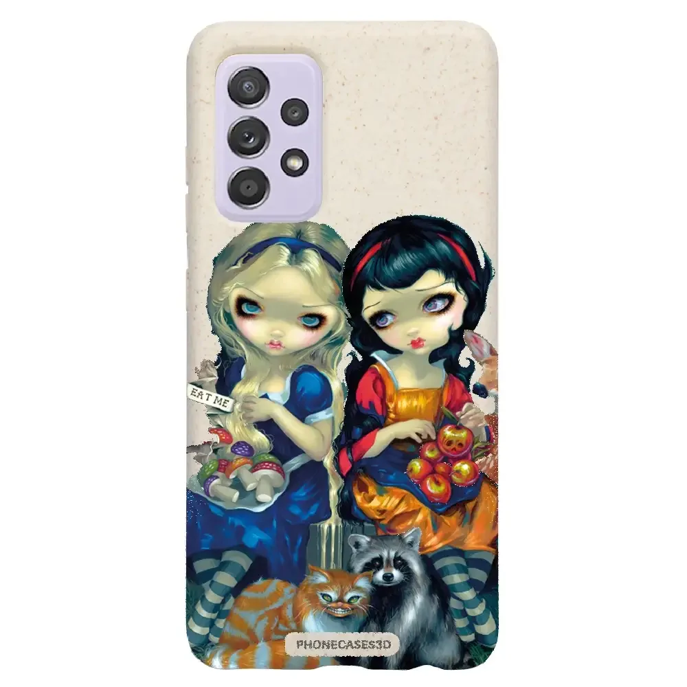 Jasmine Becket Official Compostable Phone Case Design Alice & Snow White - Image 46