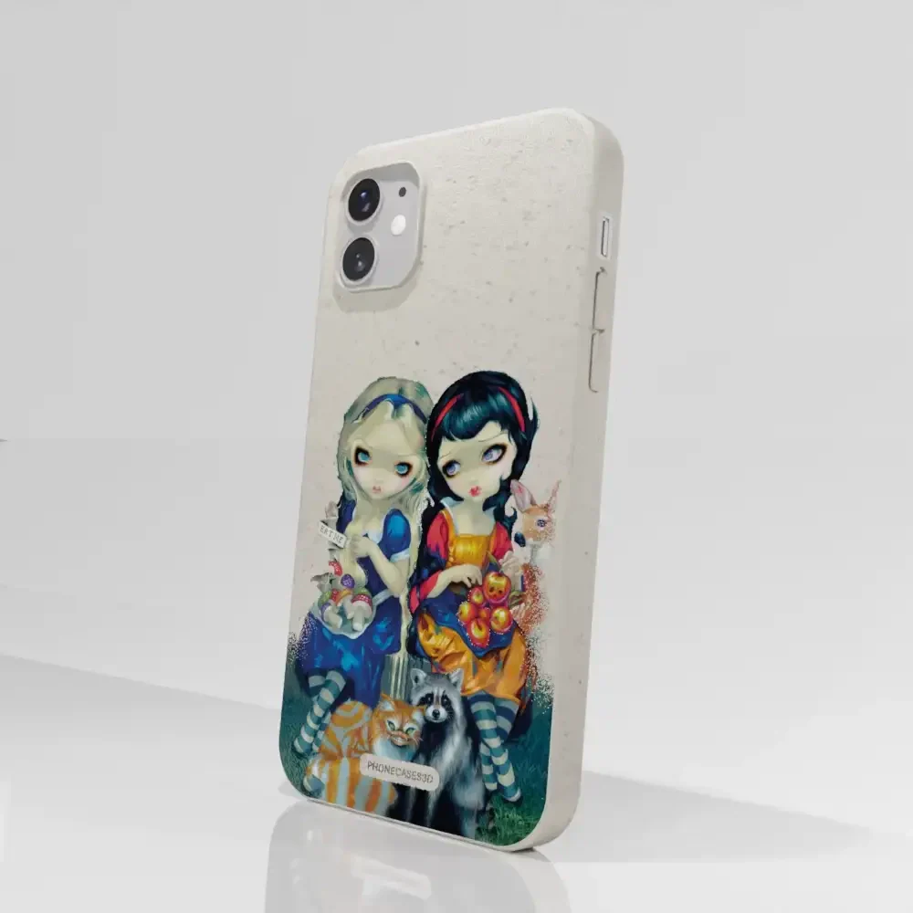 Jasmine Becket Official Compostable Phone Case Design Alice & Snow White - Image 59