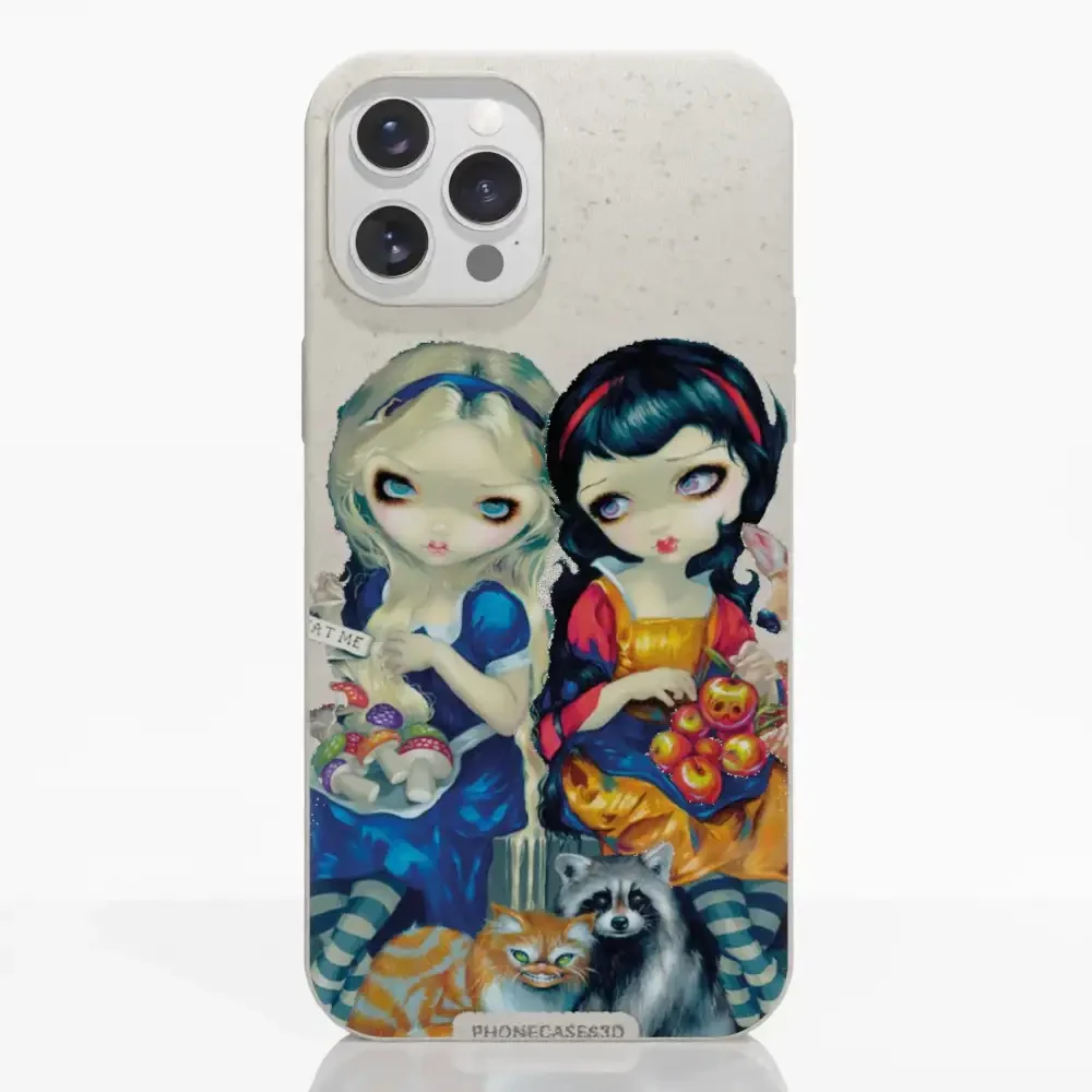 Jasmine Becket Official Compostable Phone Case Design Alice & Snow White - Image 6