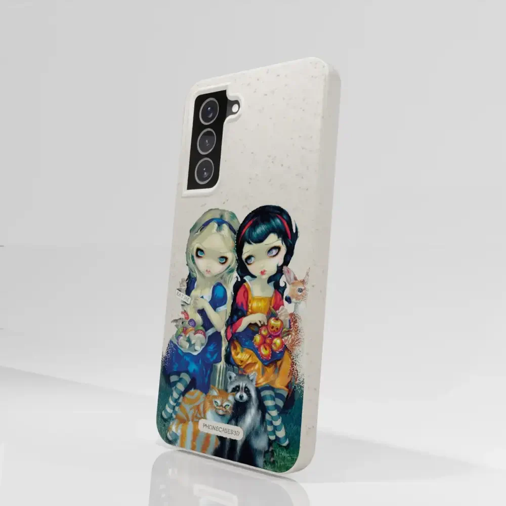 Jasmine Becket Official Compostable Phone Case Design Alice & Snow White - Image 73
