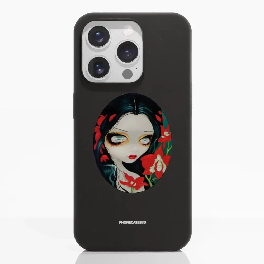 Jasmine Becket Official Compostable Phone Case Design Blood Orchid - Image 15