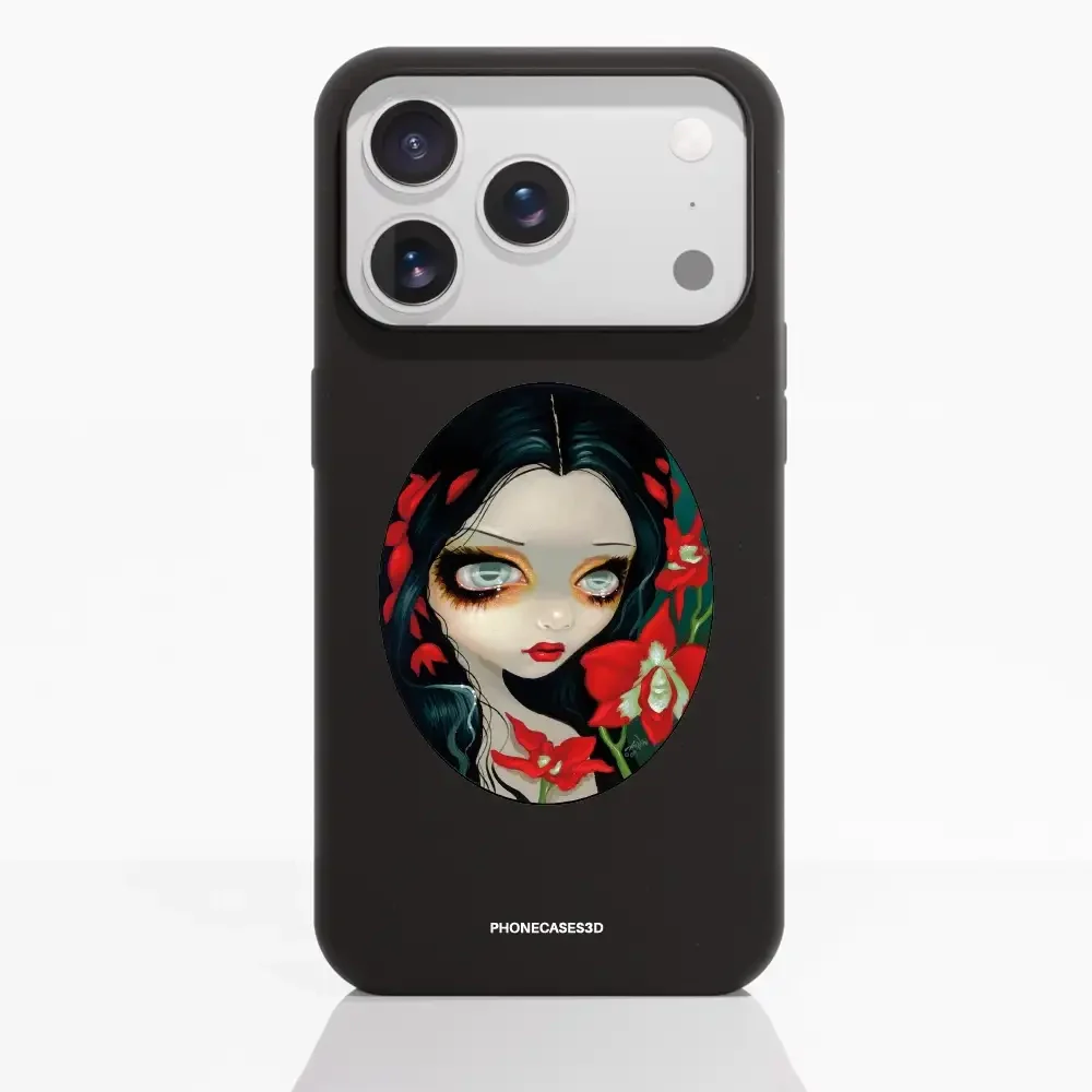 Jasmine Becket Official Compostable Phone Case Design Blood Orchid - Image 24