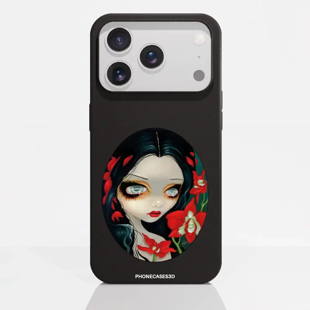 Jasmine Becket Official Compostable Phone Case Design Blood Orchid - Image 25