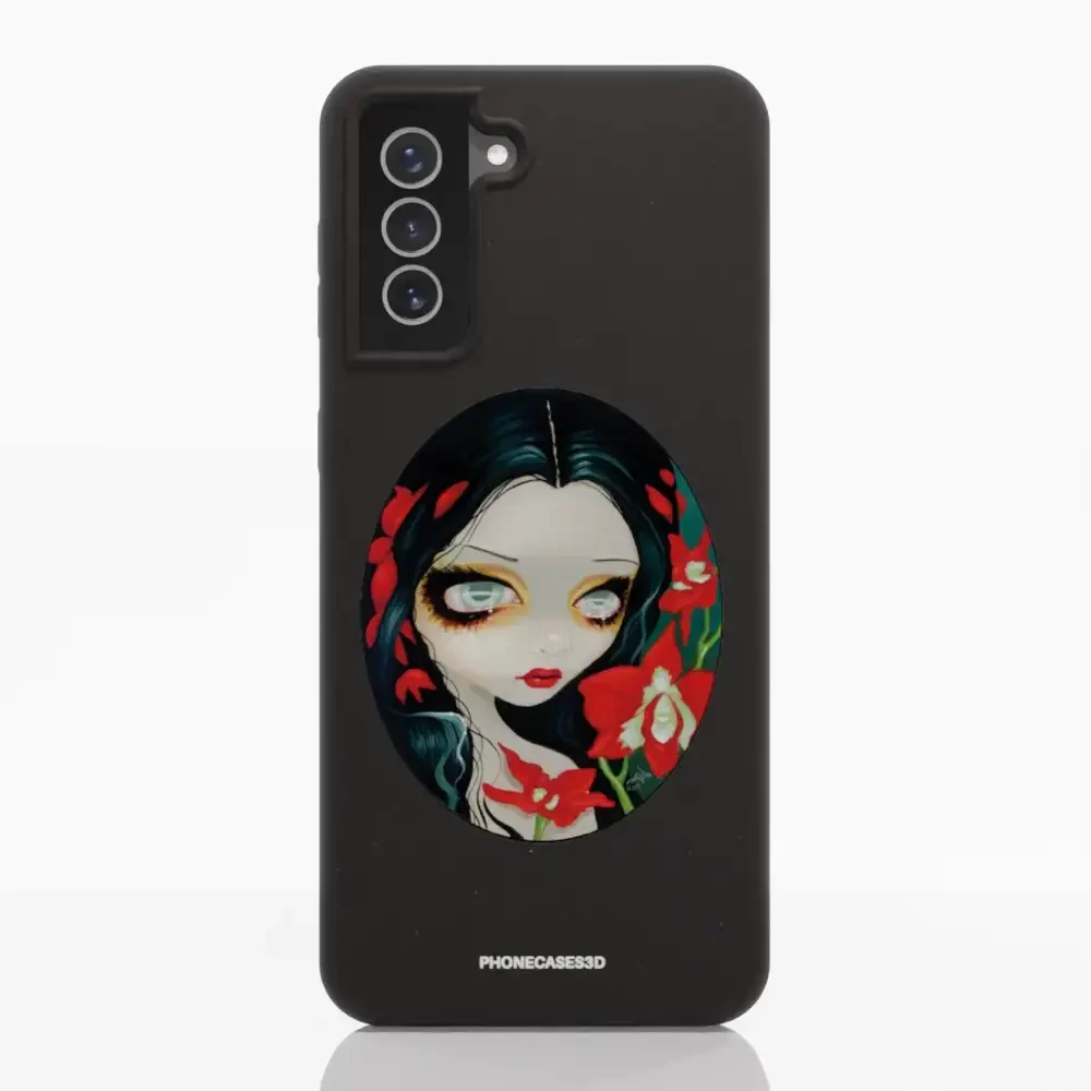 Jasmine Becket Official Compostable Phone Case Design Blood Orchid - Image 34