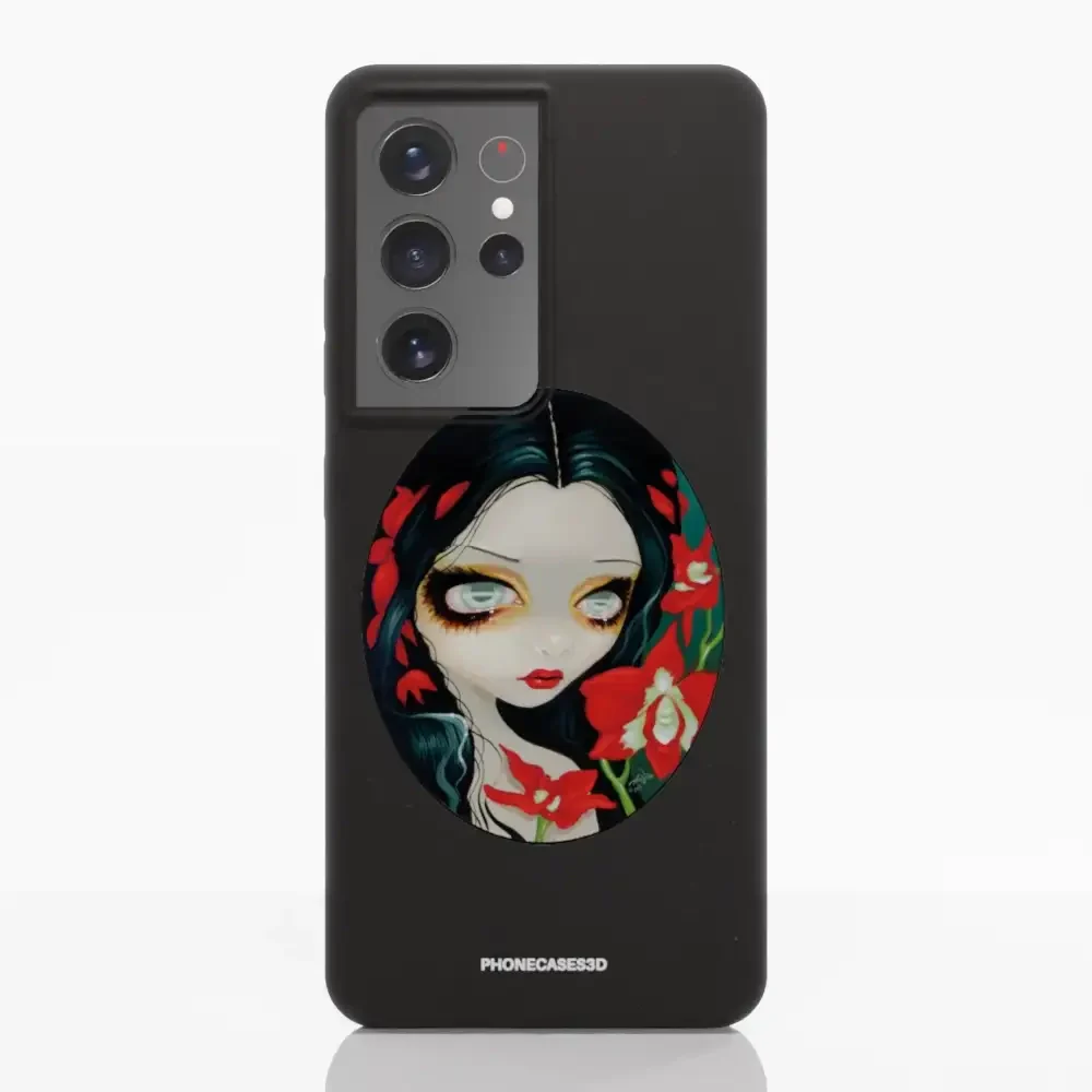 Jasmine Becket Official Compostable Phone Case Design Blood Orchid - Image 35