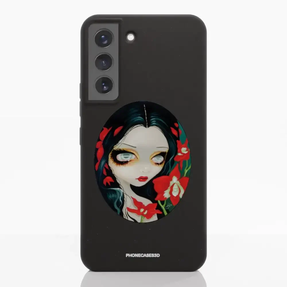 Jasmine Becket Official Compostable Phone Case Design Blood Orchid - Image 37