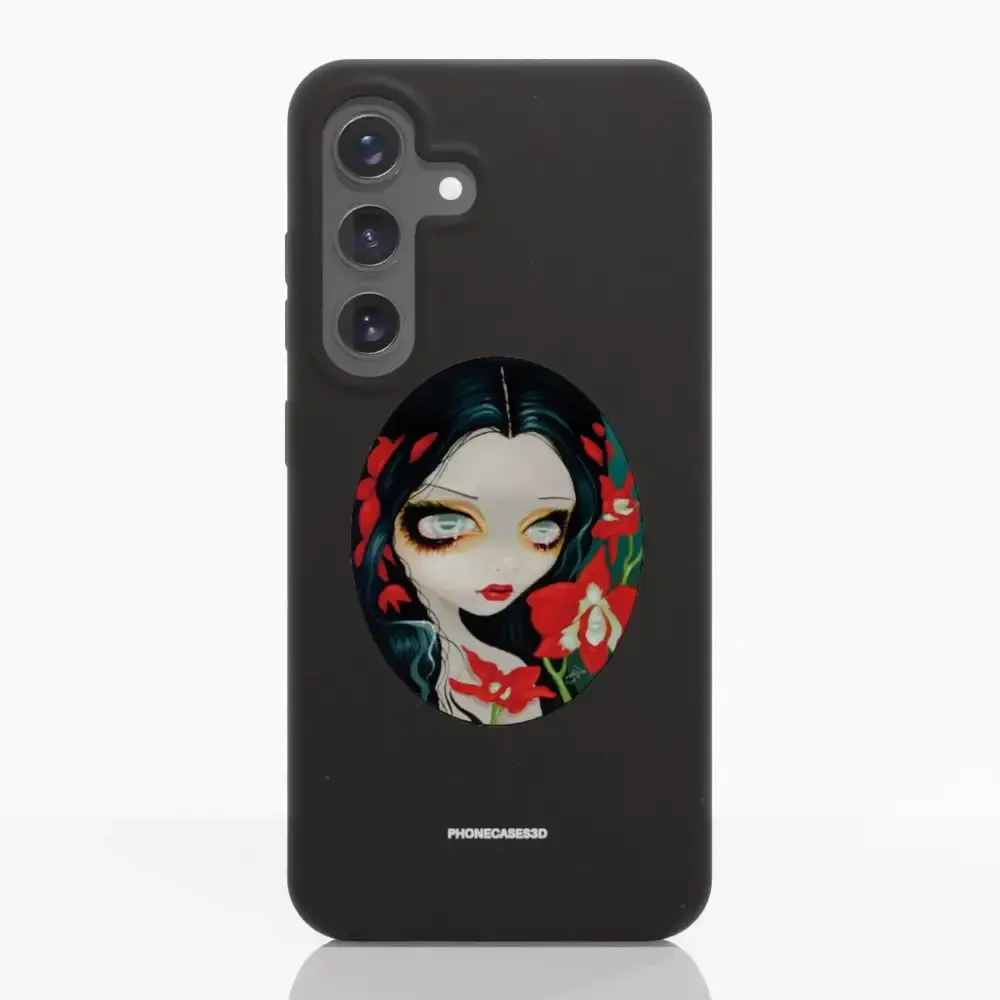 Jasmine Becket Official Compostable Phone Case Design Blood Orchid - Image 42