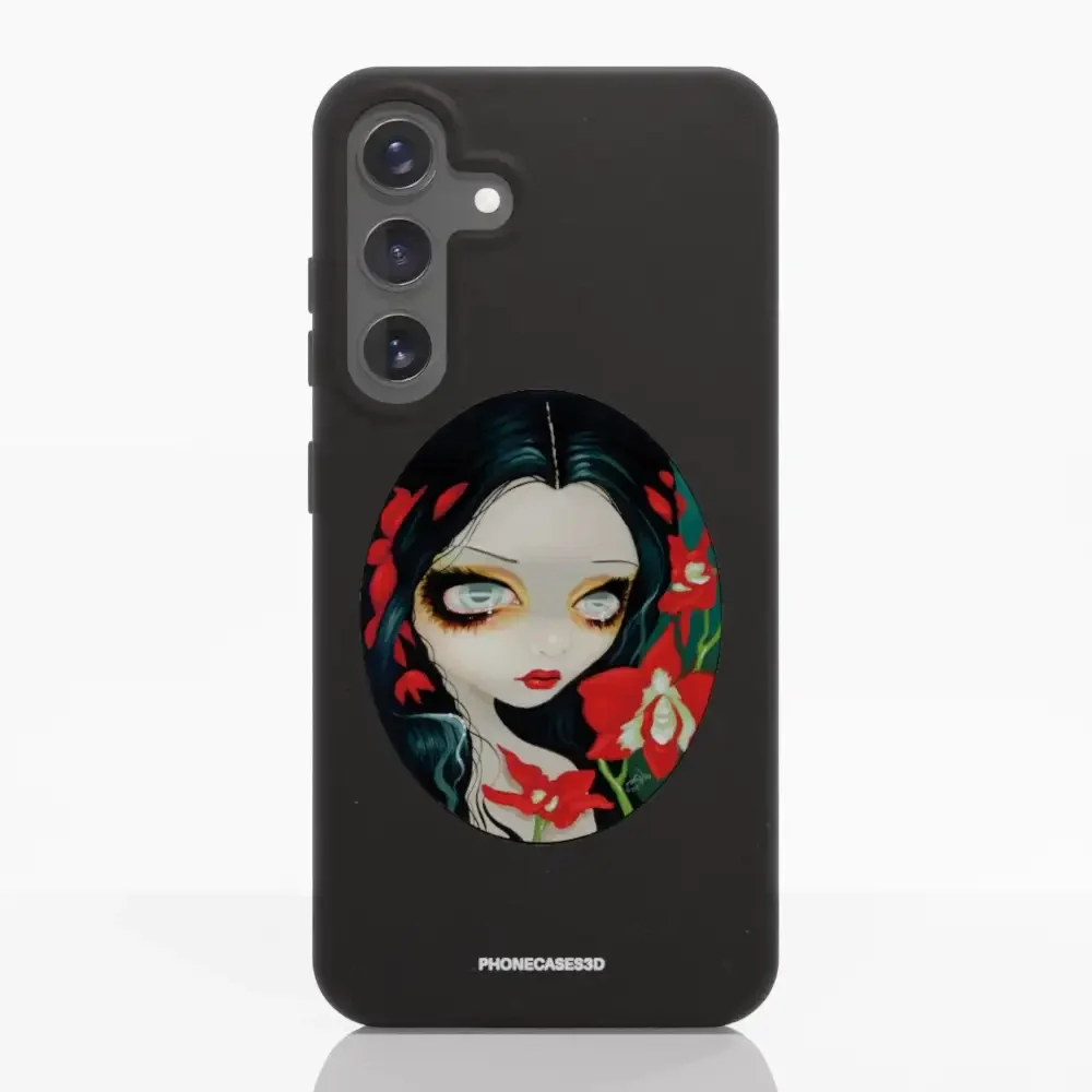 Jasmine Becket Official Compostable Phone Case Design Blood Orchid - Image 43