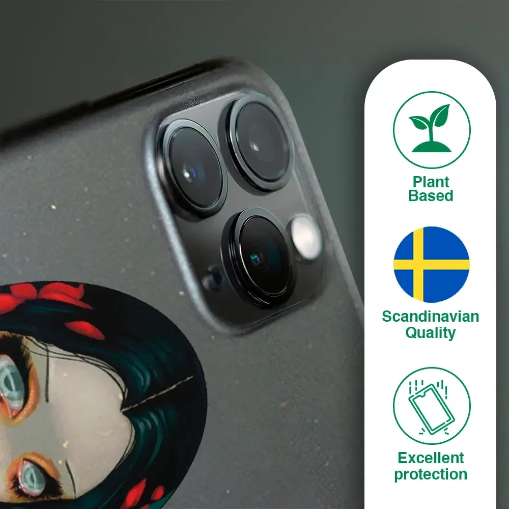 Jasmine Becket Official Compostable Phone Case Design Blood Orchid - Image 49