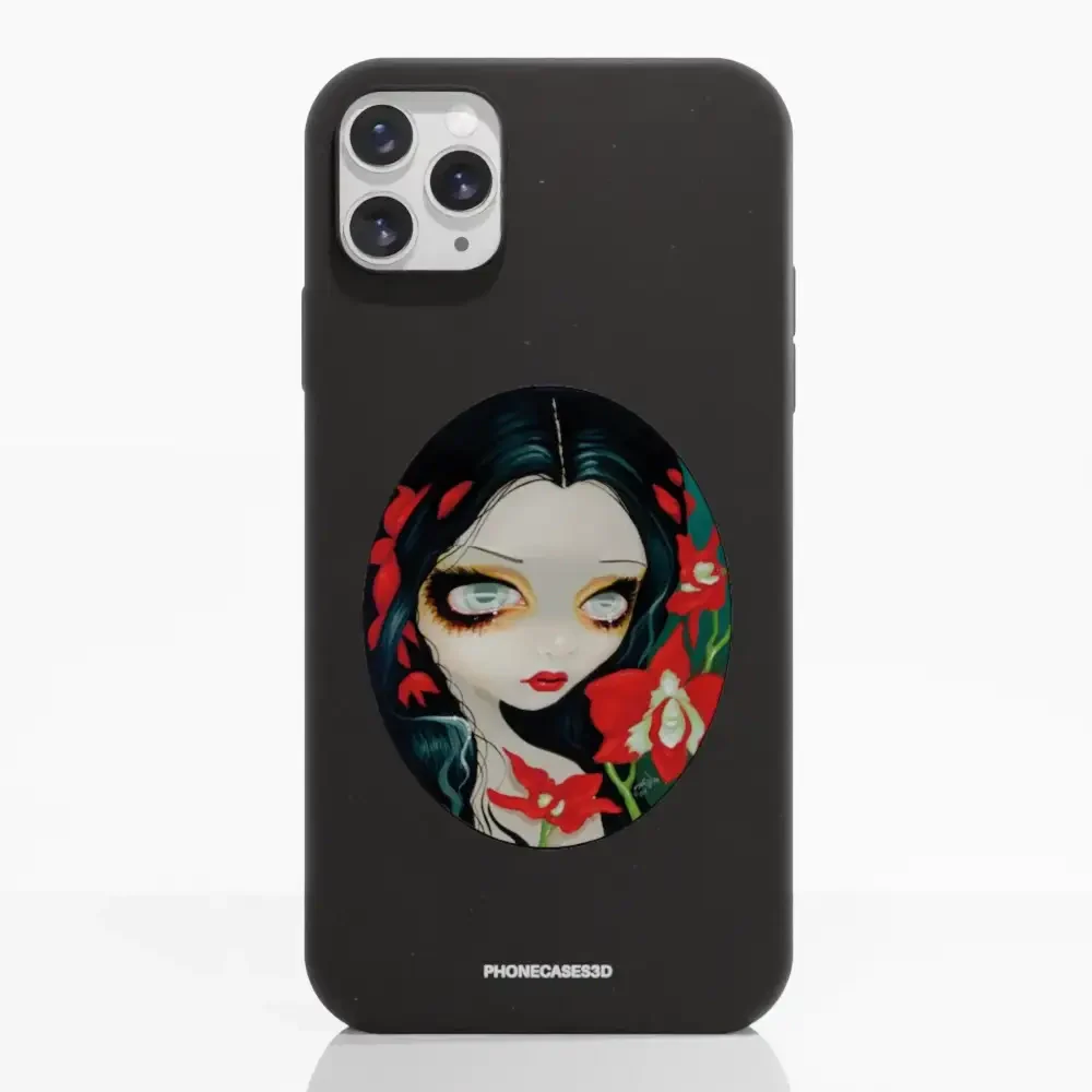 Jasmine Becket Official Compostable Phone Case Design Blood Orchid - Image 50
