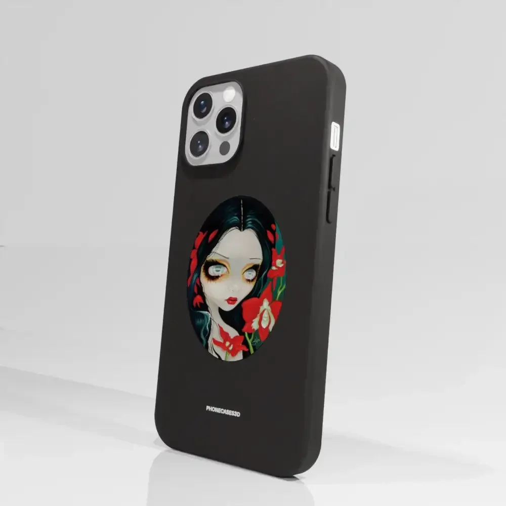 Jasmine Becket Official Compostable Phone Case Design Blood Orchid - Image 55