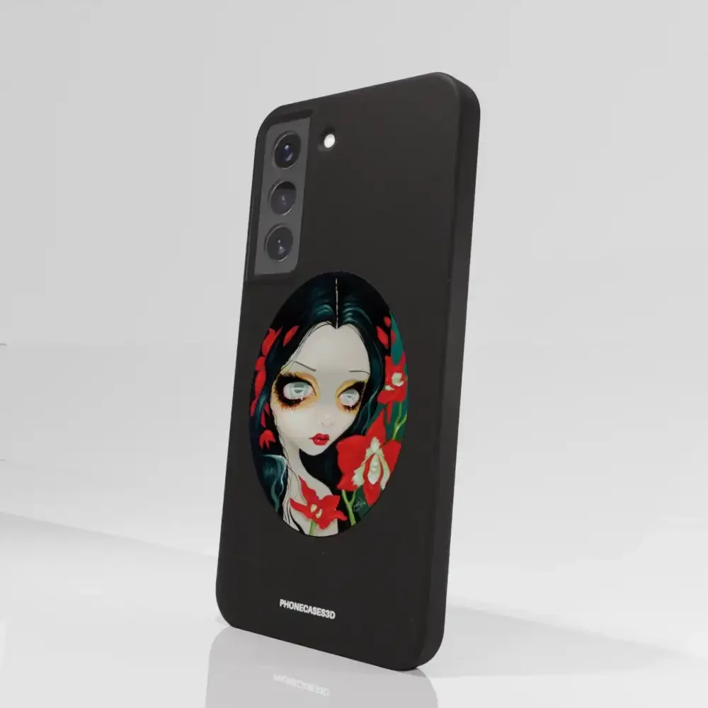 Jasmine Becket Official Compostable Phone Case Design Blood Orchid - Image 77