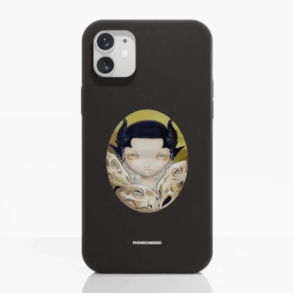 Jasmine Becket Official Compostable Phone Case Design Delicate Bones