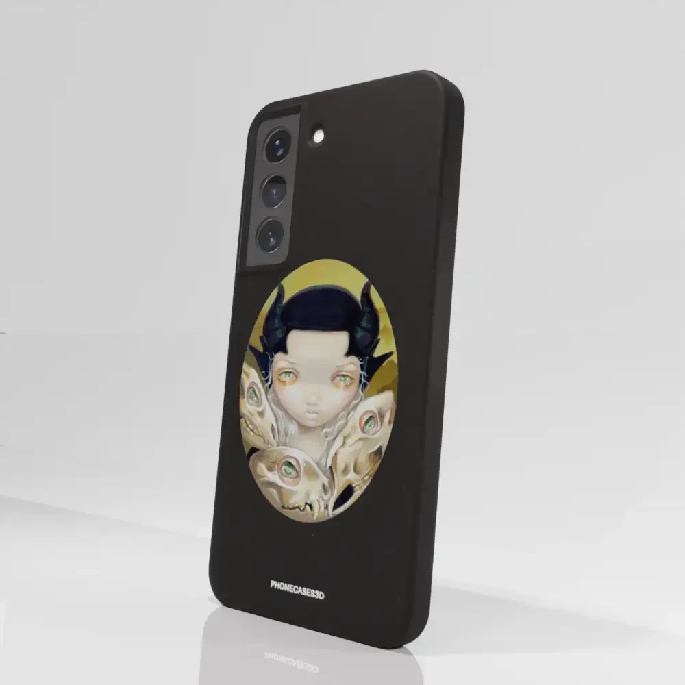 Jasmine Becket Official Compostable Phone Case Design Delicate Bones - Image 77