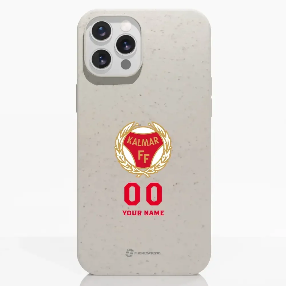 Kalmar FF Official Compostable Phone Case Design 7 + Name and Number - Image 5