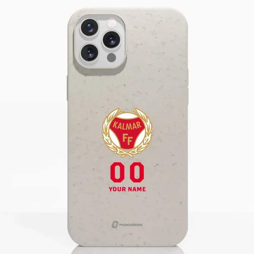 Kalmar FF Official Compostable Phone Case Design 7 + Name and Number - Image 6
