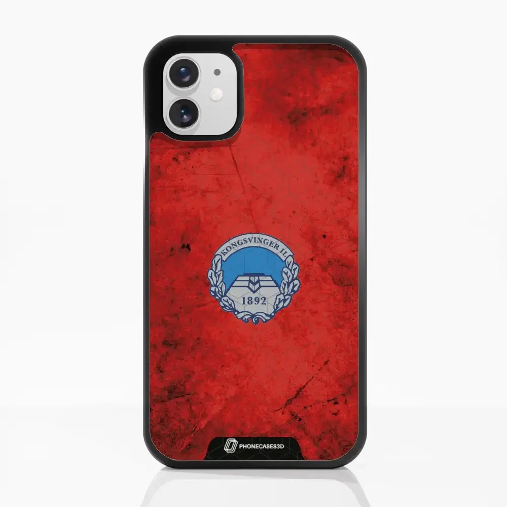 Kongsvinger IL Official 3D Phone Case Design Texture