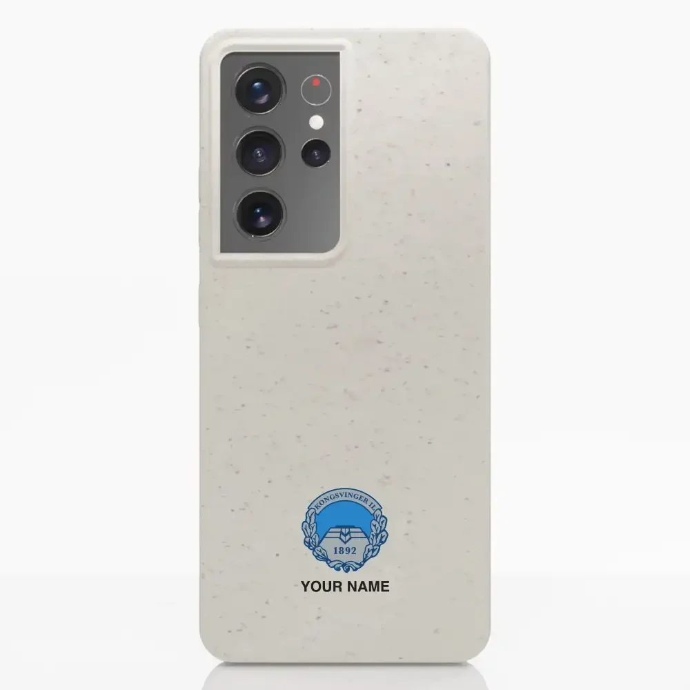 Kongsvinger IL Official Compostable Phone Case Design 28 + Name - Image 26
