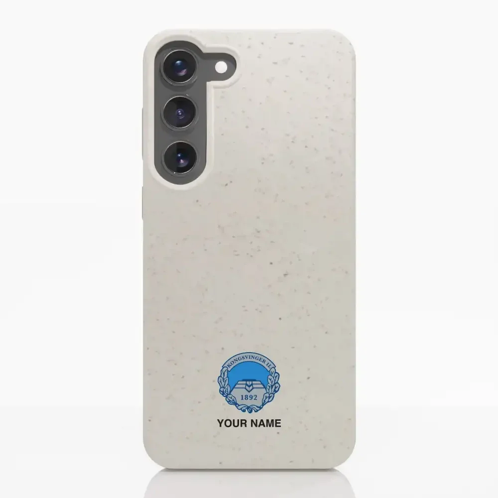 Kongsvinger IL Official Compostable Phone Case Design 28 + Name - Image 30