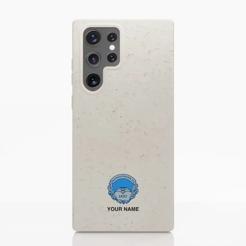 Kongsvinger IL Official Compostable Phone Case Design 28 + Name - Image 32