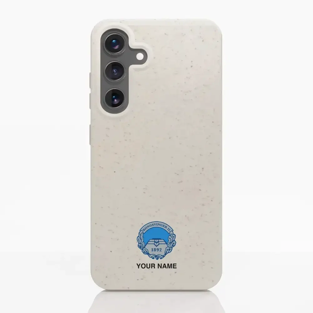 Kongsvinger IL Official Compostable Phone Case Design 28 + Name - Image 37