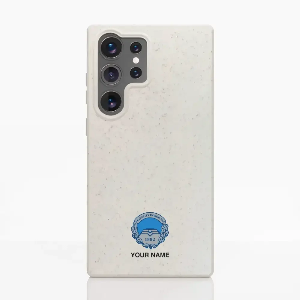 Kongsvinger IL Official Compostable Phone Case Design 28 + Name - Image 38