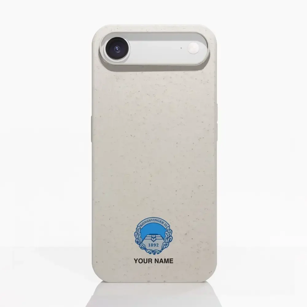 Kongsvinger IL Official Compostable Phone Case Design 28 + Name - Image 46
