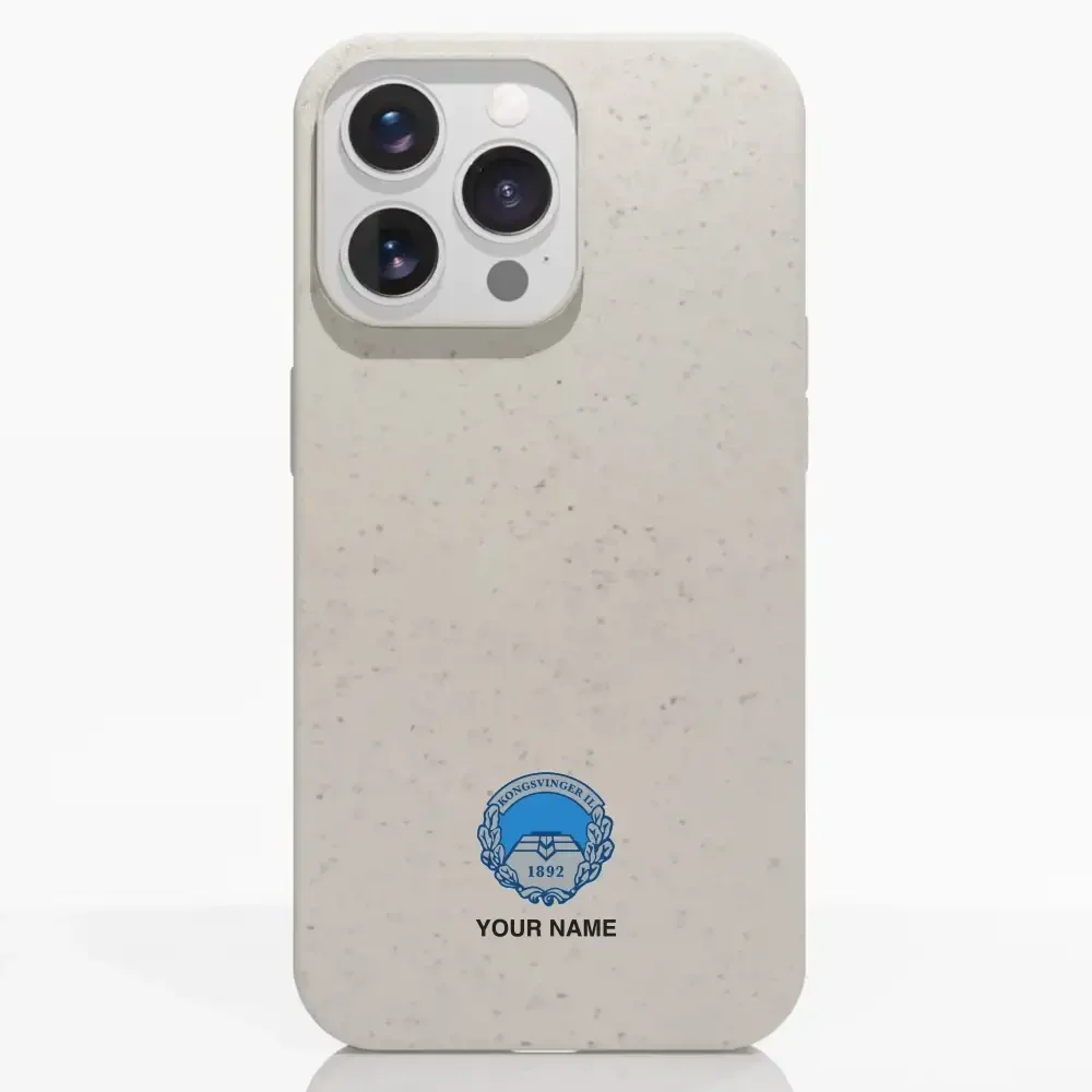 Kongsvinger IL Official Compostable Phone Case Design 28 + Name - Image 8