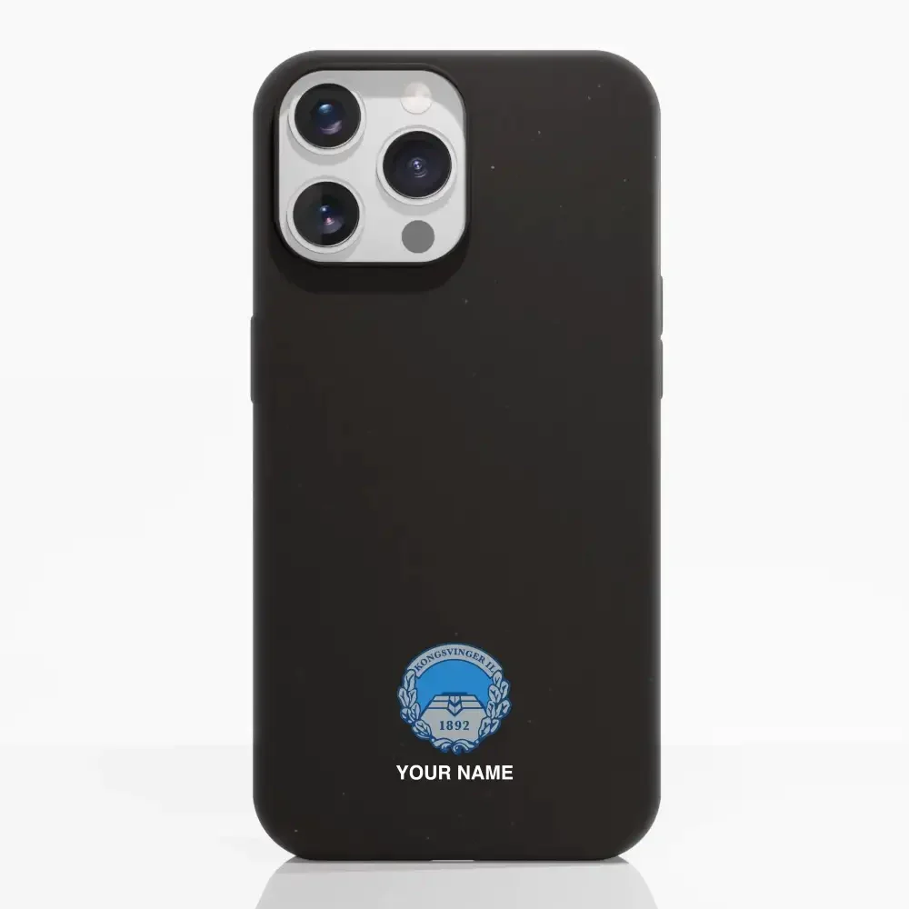 Kongsvinger IL Official Compostable Phone Case Design 29 + Name - Image 11