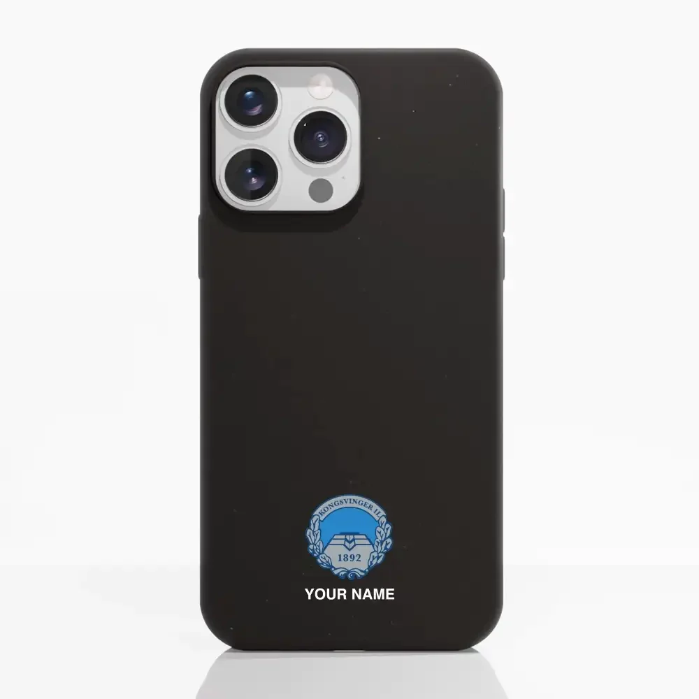 Kongsvinger IL Official Compostable Phone Case Design 29 + Name - Image 12