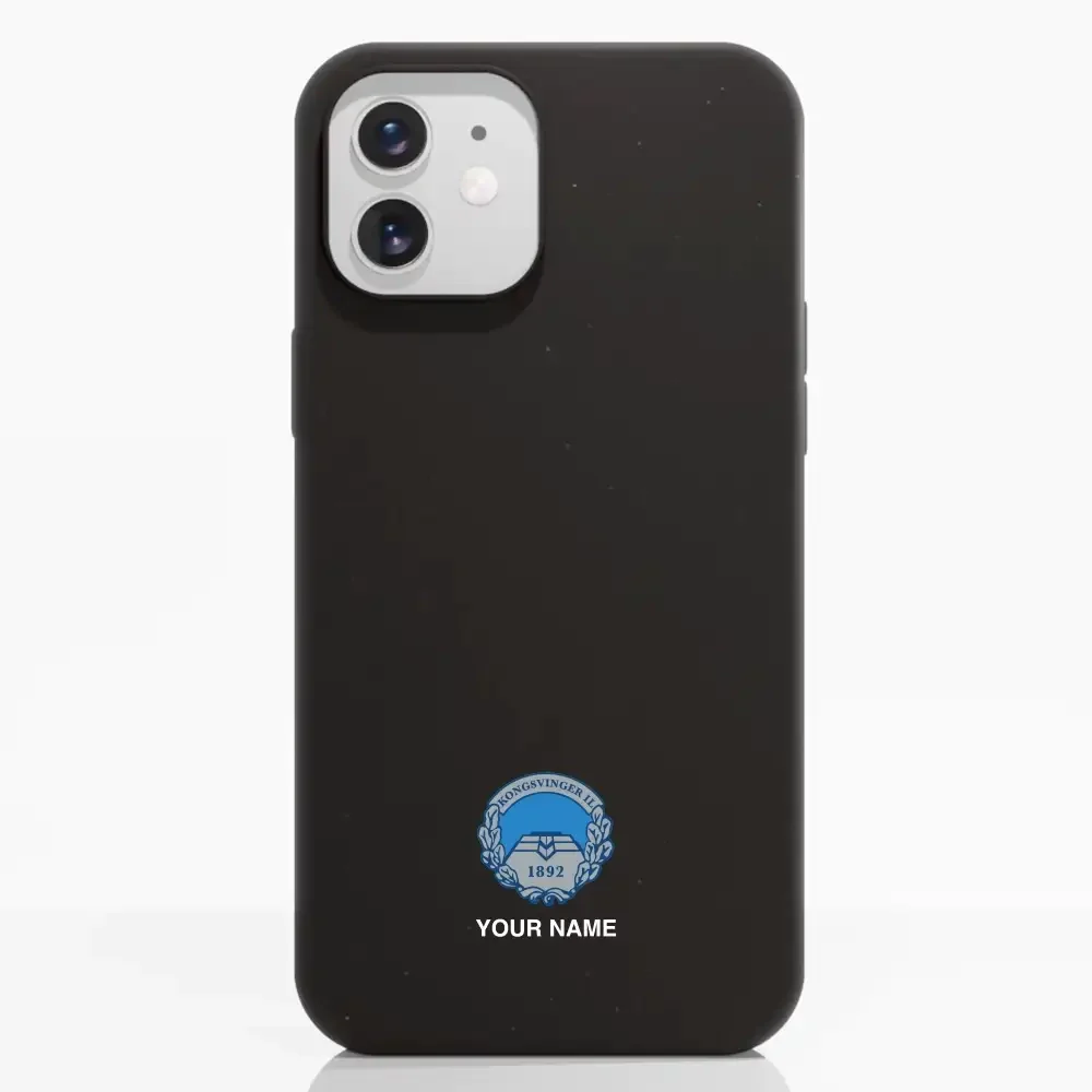 Kongsvinger IL Official Compostable Phone Case Design 29 + Name - Image 3