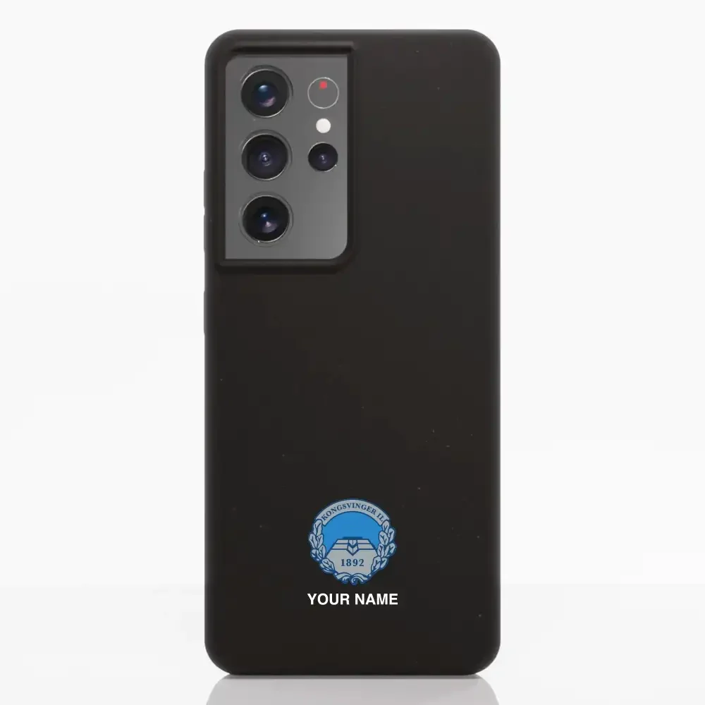 Kongsvinger IL Official Compostable Phone Case Design 29 + Name - Image 31