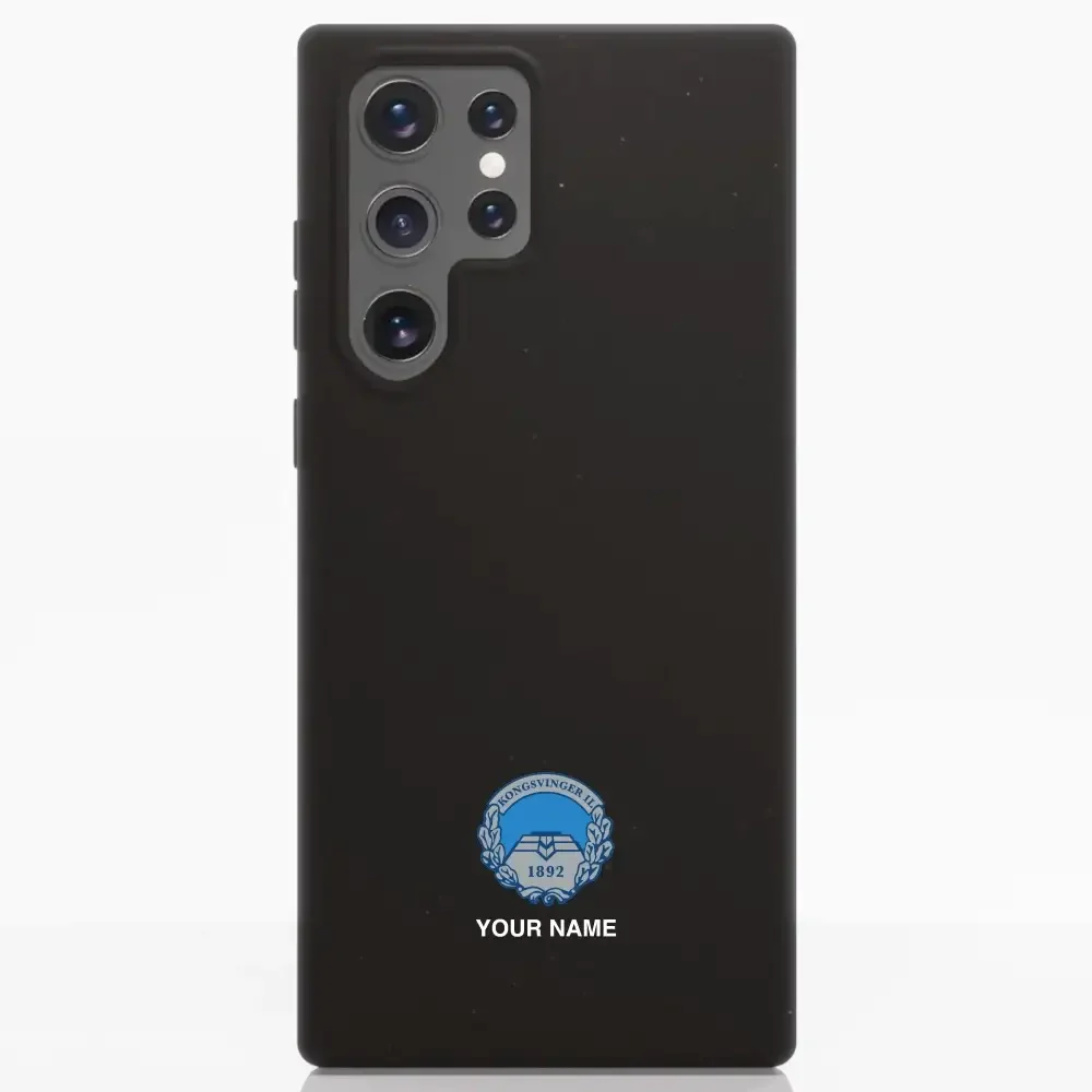 Kongsvinger IL Official Compostable Phone Case Design 29 + Name - Image 34