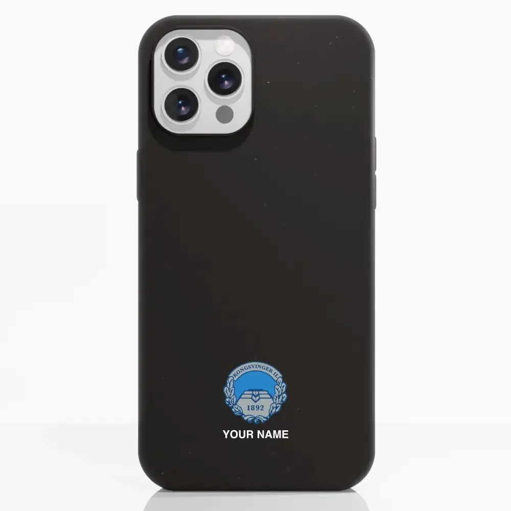 Kongsvinger IL Official Compostable Phone Case Design 29 + Name - Image 4